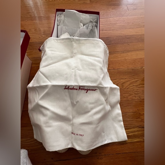 Salvatore Ferragamo Soleil Canvas Platform Sneaker - Picture 2 of 9